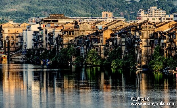 松口古镇在哪个城市，在广东省梅州市梅县区(底蕴深厚的古镇)