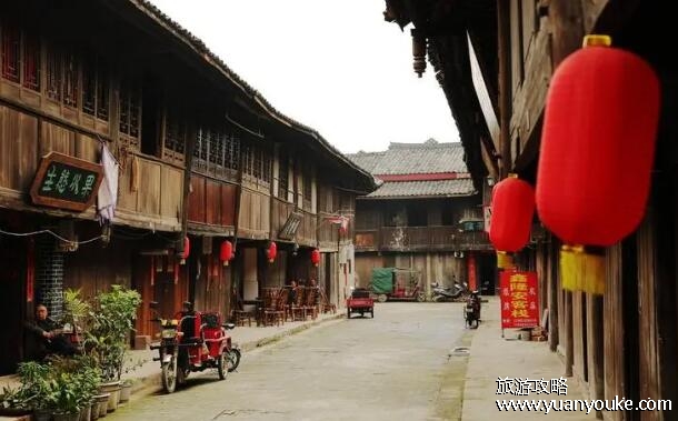 西来古镇在哪个地方，四川省成都市蒲江县(始建于唐朝的古镇)