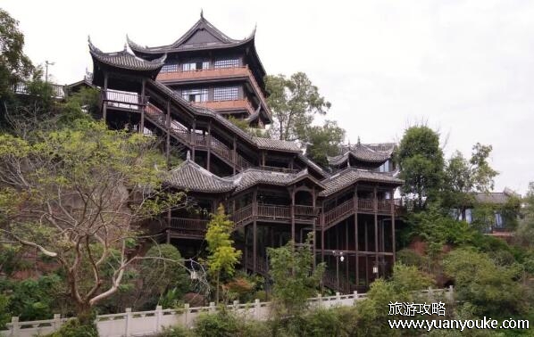 五凤溪古镇在哪里，在四川省成都市金堂县(风景秀丽的传统古镇)