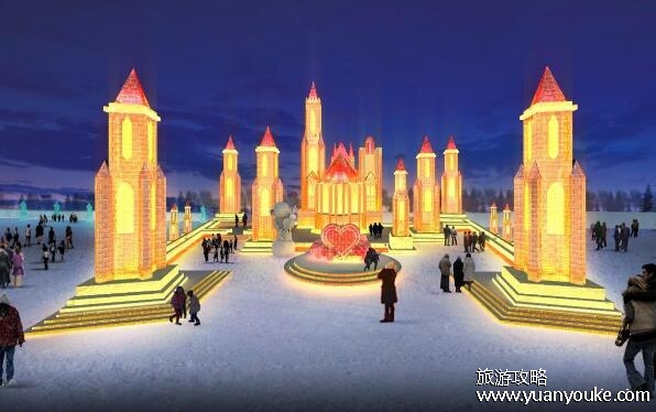 哈尔滨冰雪大世界好玩吗，面积广阔的超大冰雪主题的公园