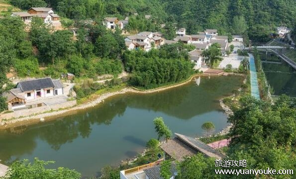 陕西朱家湾村在哪里，在西安市长安区(最美旅游乡村之一)