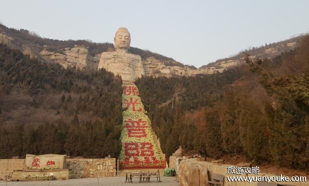 蒙山大佛在哪里?在山西省太原市(佛头曾被毁坏但现已修建完善)