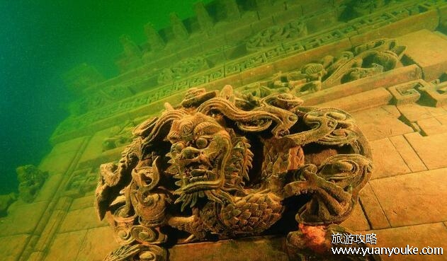 千岛湖水下古城可以下去看吗，通常无法下水观看(能见度很低)
