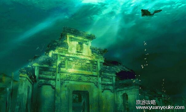千岛湖水下古城可以下去看吗，通常无法下水观看(能见度很低)