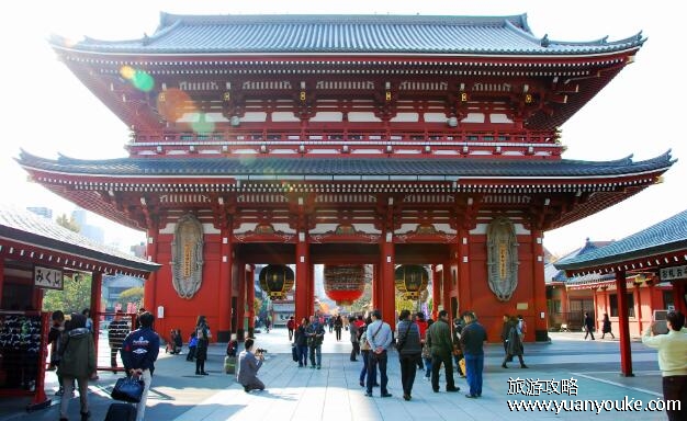 浅草寺在日本哪个城市，在东京都台东区(日本佛教文化代表之一)