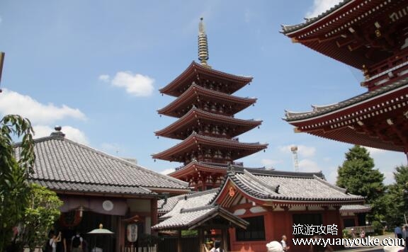 浅草寺在日本哪个城市，在东京都台东区(日本佛教文化代表之一)