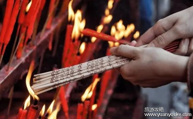 上香时默念的三句话