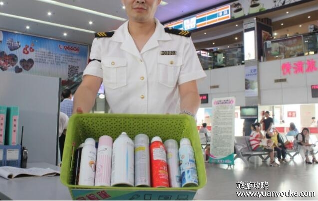 防晒喷雾可以带上高铁吗，最多携带150ml(充电宝携带的要求)