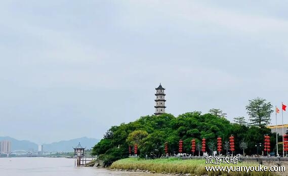 江心屿在哪里哪个城市，在浙江省温州市(温州的标志性景点之一)