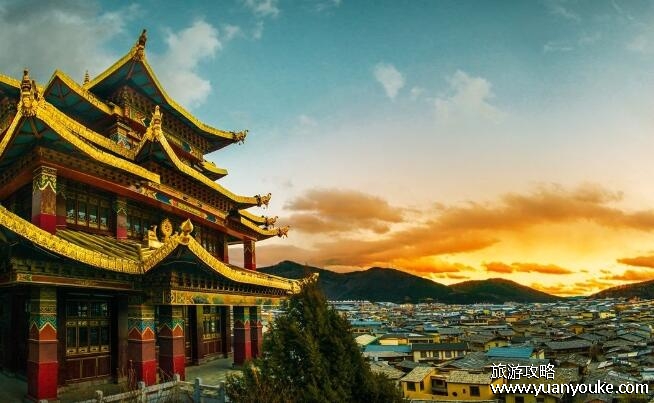香格里拉在云南哪里个城市，迪庆藏族自治州(滇/川/藏三省区交界地)