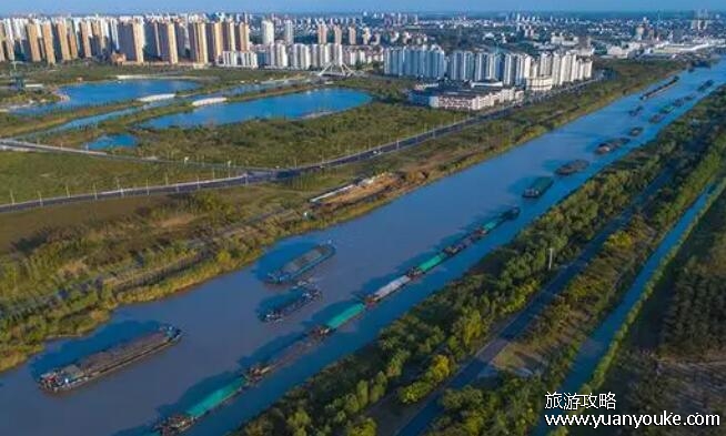 京杭大运河起点和终点是哪里，杭州和北京(有2500多年的历史)