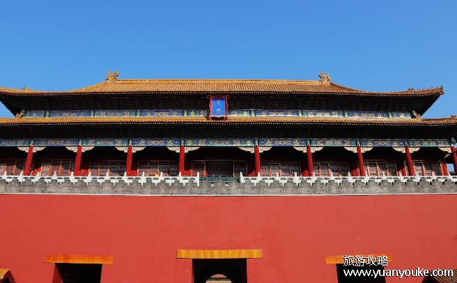 故宫路线图，5条详细游玩线路(门票价格以及开放时间)