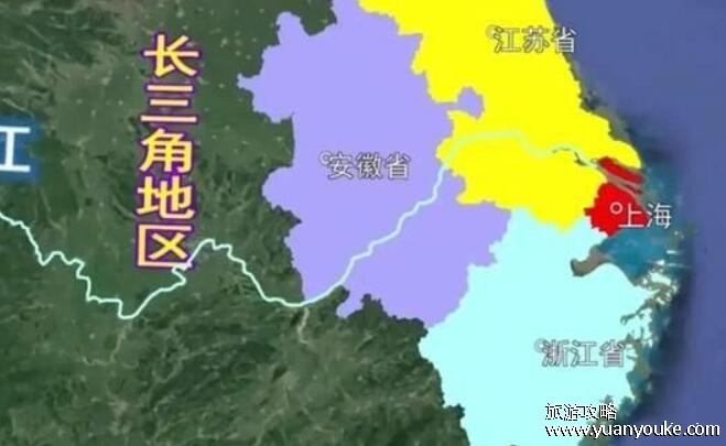 江浙沪是指哪些地方，江苏省、浙江省、上海市(一共24个城市)