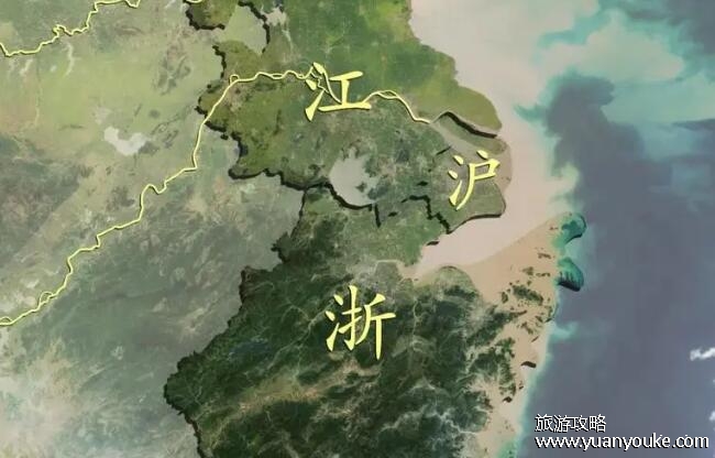 江浙沪是指哪些地方，江苏省、浙江省、上海市(一共24个城市)
