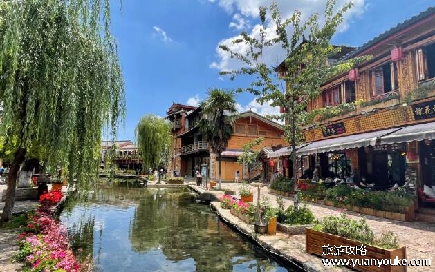束河古镇在哪个城市，在云南省丽江市()