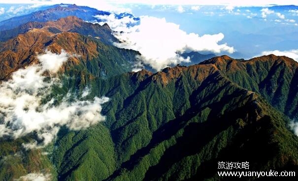 高黎贡山海拔多少米高，5000多米(珍稀野生动植物众多)