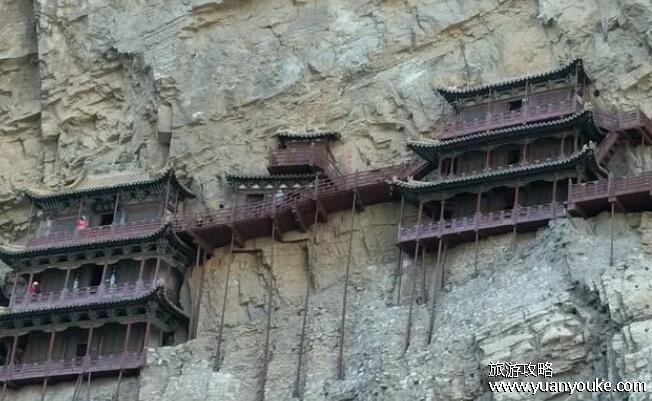 大同旅游景点有哪些景点推荐，这6处景点必去(悬空寺建立于悬崖上千年)