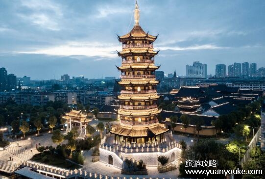 宜兴文峰塔高度多少米，108米(在塔顶可以将宜兴市区一览无余)