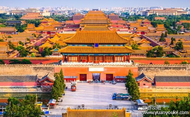 故宫参观路线图，7条路线任你选择(半日游一日游路线都有)