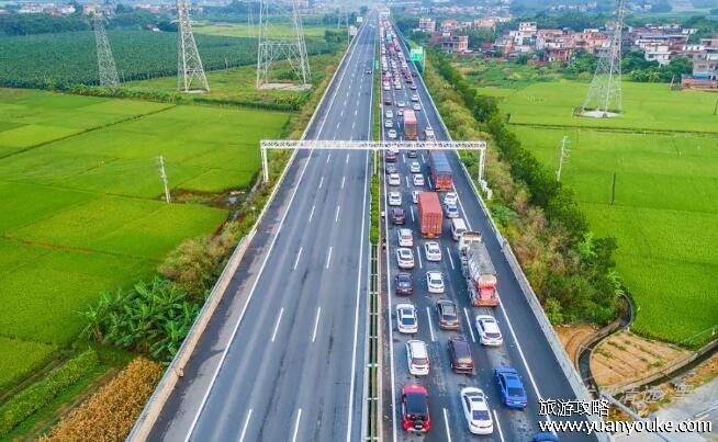 许广高速起点和终点是哪里，许昌和广州(途径4个省份9个服务区)