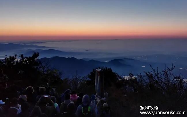 泰山日出时间是什么时候，在4:30至7:20之间(一年四季详细日出时间)