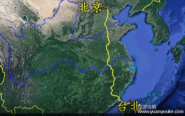 京台高速起点和终点，北京和台北(全程11段大部分路段限速80km/h)