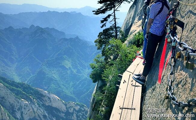 中国著名四大名山，