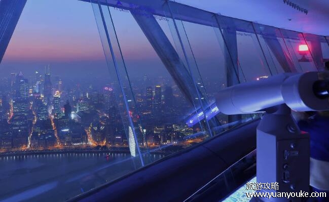 东方明珠塔高度是多少，468米(东方明珠最佳观光层的位置)
