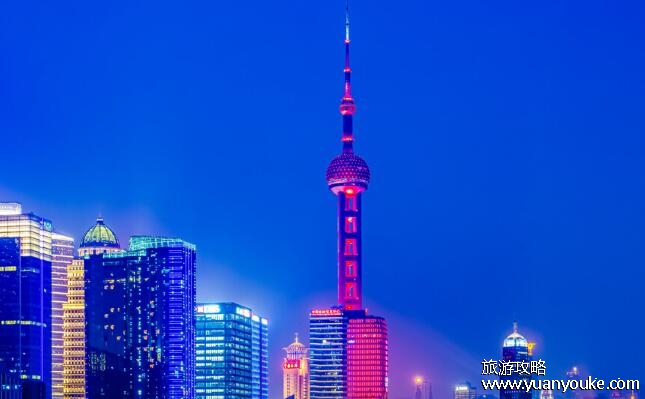 东方明珠塔高度是多少，468米(东方明珠最佳观光层的位置)