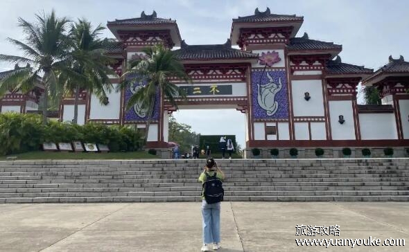 三亚南山寺门票价格，244元一张(寺庙景色绝对对得起这个价格)