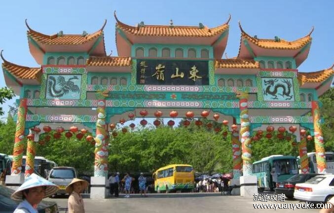 东山岭海拔最高多少米，最高184米(不仅有美景还有温泉可以泡)