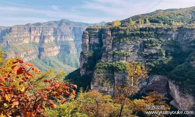 太行山大峡谷风景区好玩吗，自然风光壮美(峡谷景观非常独特)