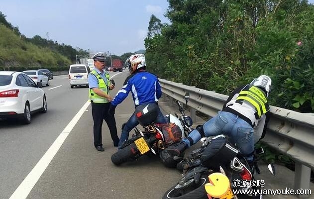广东摩托车可以上高速吗，政府回复不行(其他摩托车不能上高速的省份)