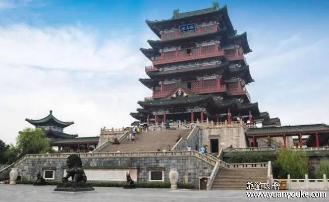 滕王阁在哪个城市，江西省南昌市(四川阆中也有一处滕王亭)