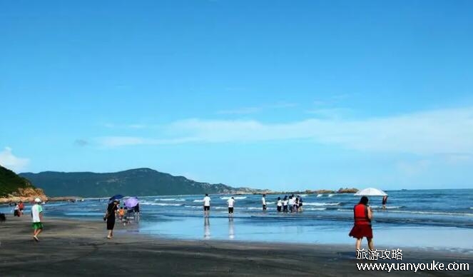 黑沙湾在哪里，在广东省阳江市海陵岛()