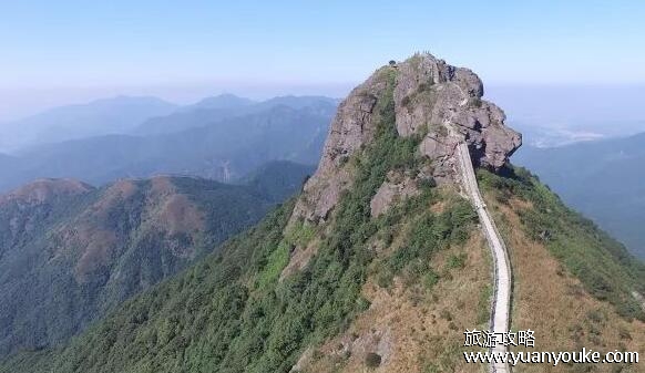 银瓶山在哪里，在广东省东莞市(适合攀登健身的美丽山峰)