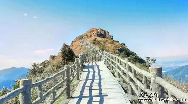 银瓶山在哪里，在广东省东莞市(适合攀登健身的美丽山峰)