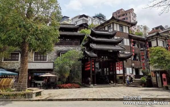 甘坑客家小镇在哪里，在广东省深圳市龙岗区(现在叫甘坑古镇)