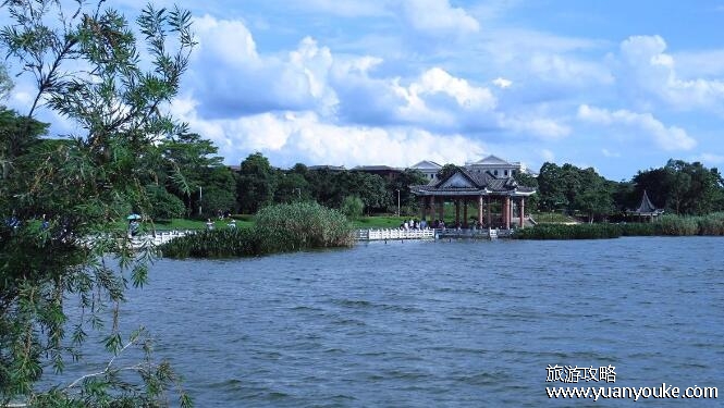 松湖烟雨在哪里，广东省东莞市松山湖地区(东莞新八景之一)