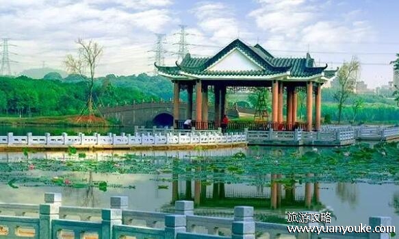 松湖烟雨在哪里，广东省东莞市松山湖地区(东莞新八景之一)