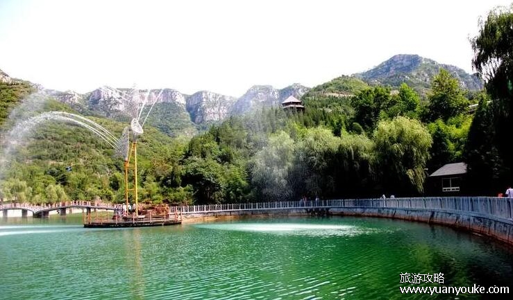 潭溪山风景区在哪里?在山东省淄博市(景色独特的壮丽景区)