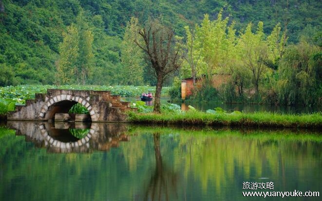 普者黑在云南什么地方，在文山州丘北县(名字是彝族语言的音译)