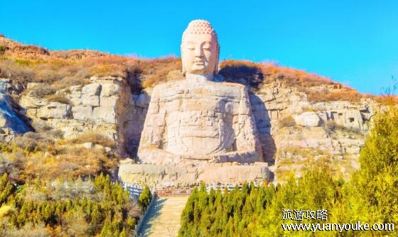 蒙山大佛在哪，在山西省太原市()