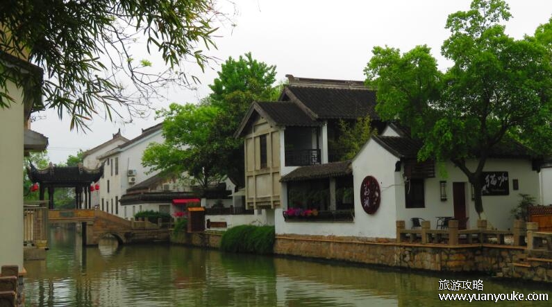木渎古镇在哪里，在江苏省苏州市(位于太湖之滨的优美湖泊)