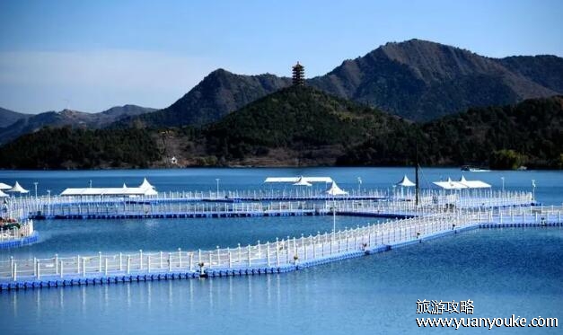 金海湖风景区在哪里，在北京市平谷区(山水壮丽的美丽景区)