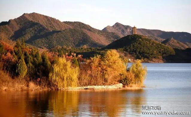 金海湖风景区在哪里，在北京市平谷区(山水壮丽的美丽景区)
