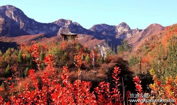 坡峰岭在哪里，在北京市房山区(四季景色都非常优美的壮观景区)
