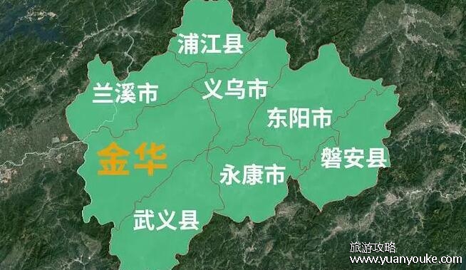 义乌属于哪个省哪个市，浙江省金华市(有着全球最大的小商品集散中心)