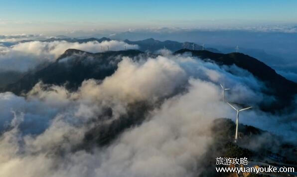 台州括苍山海拔多少米高，最高处为1382.4米(浙东南第一高峰)