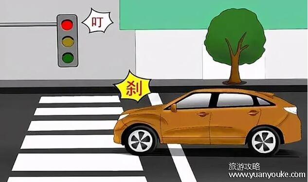 红灯闯一半停了扣分吗，一种情况不扣分一种情况扣分(闯红灯的定义)